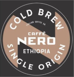 COLD BREW ITALIAN COFFEE CO. CAFFÈ NERO ETHIOPIA SINGLE ORIGIN