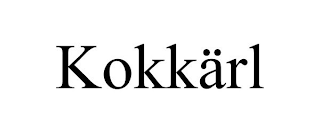 KOKKÄRL