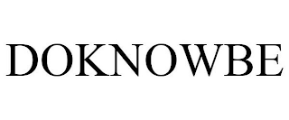 DOKNOWBE