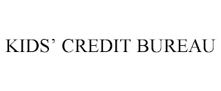 KIDS' CREDIT BUREAU