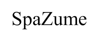 SPAZUME