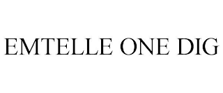 EMTELLE ONE DIG