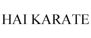 HAI KARATE