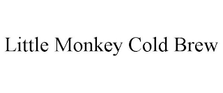 LITTLE MONKEY COLD BREW