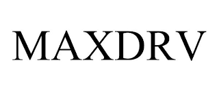 MAXDRV