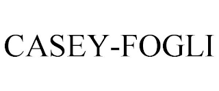 CASEY-FOGLI