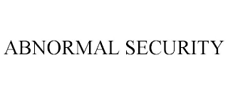ABNORMAL SECURITY