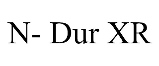 N- DUR XR