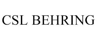 CSL BEHRING