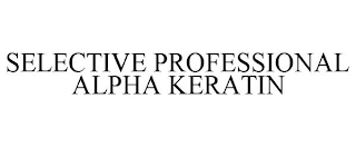 SELECTIVE PROFESSIONAL ALPHA KERATIN