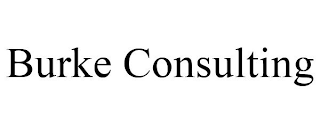 BURKE CONSULTING