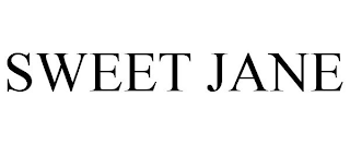 SWEET JANE