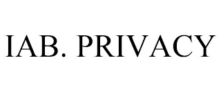 IAB. PRIVACY