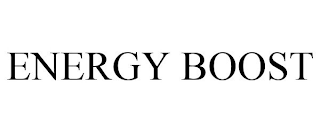 ENERGY BOOST