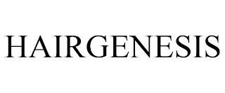 HAIRGENESIS