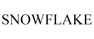 SNOWFLAKE
