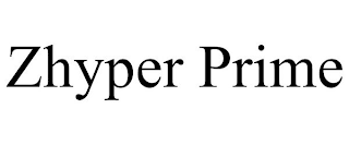 ZHYPER PRIME