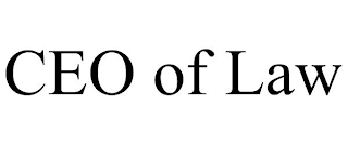 CEO OF LAW