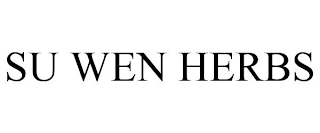 SU WEN HERBS