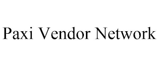 PAXI VENDOR NETWORK