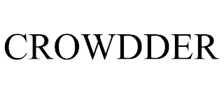 CROWDDER