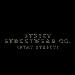 ST33ZY STREETWEAR CO, (STAY ST33ZY)