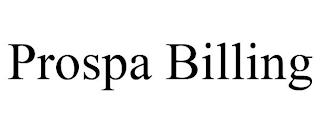 PROSPA BILLING
