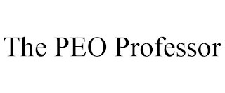 THE PEO PROFESSOR
