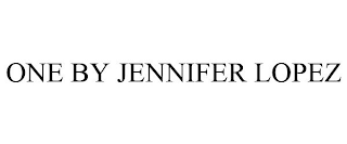 ONE BY JENNIFER LOPEZ