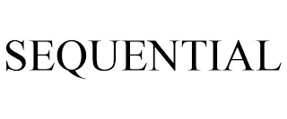 SEQUENTIAL