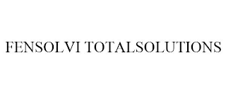 FENSOLVI TOTALSOLUTIONS