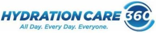 HYDRATION CARE 360 ALL DAY. EVERY DAY. EVERYONE.
