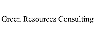 GREEN RESOURCES CONSULTING