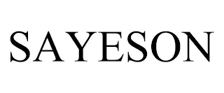 SAYESON