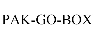 PAK-GO-BOX