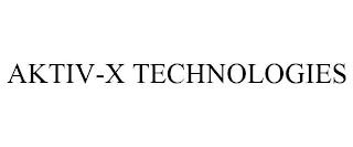 AKTIV-X TECHNOLOGIES