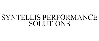 SYNTELLIS PERFORMANCE SOLUTIONS