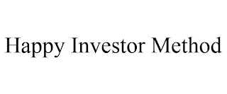 HAPPY INVESTOR METHOD