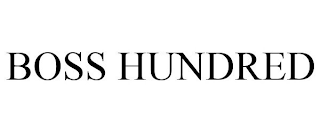 BOSS HUNDRED