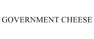 GOVERNMENT CHEESE