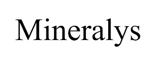 MINERALYS