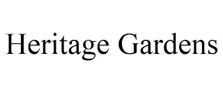 HERITAGE GARDENS