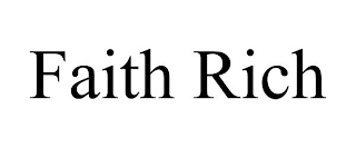 FAITH RICH