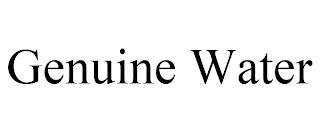 GENUINE WATER
