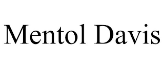 MENTOL DAVIS