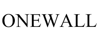ONEWALL