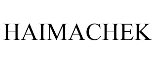 HAIMACHEK