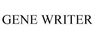 GENE WRITER
