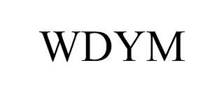 WDYM