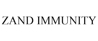 ZAND IMMUNITY